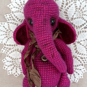 Amigurumi édes elefánt - Meska.hu