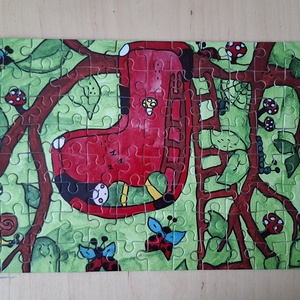 Manós kirakó, Játék & Sport, Puzzle, Kirakó, kocka kirakó, Festészet, Fotó, grafika, rajz, illusztráció, MESKA
