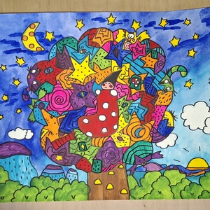 Mese fa nyomat! - művészet - grafika & illusztráció - művészi nyomat - Meska.hu