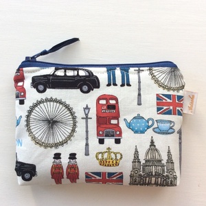 London mintás irattartó, pénztárca - I love London - Artiroka design -  - Meska.hu