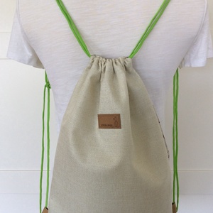 Beatrix Potter, nyuszi mintás gymbag hátizsák, kiránduláshoz, edzéshez - Artiroka design -  - Meska.hu