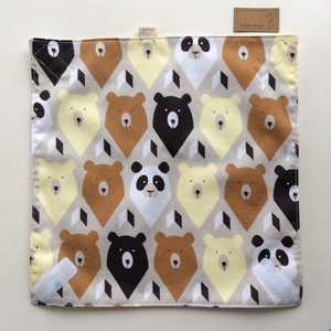 Panda és Mackó mintás ÖKO szendvics szalvéta - Artiroka design -  - Meska.hu
