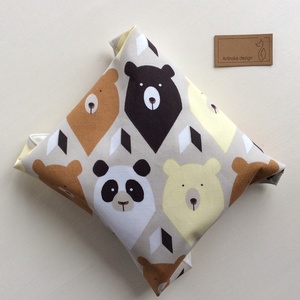 Panda és Mackó mintás ÖKO szendvics szalvéta - Artiroka design -  - Meska.hu
