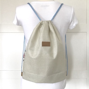 Eiffel torony mintás fesztivál gymbag hátizsák - Párizs - Artiroka design  -  - Meska.hu