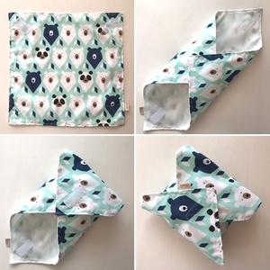 Panda és Mackó mintás ÖKO szendvics szalvéta - Artiroka design -  - Meska.hu