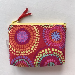 Piros, Desigual mintás irattartó  pénztárca  prémium textilből - Artiroka design -  - Meska.hu