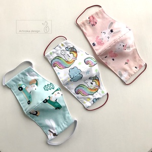 Gyerek arcmaszk, szájmaszk, maszk - Artiroka design -  - Meska.hu