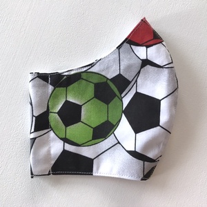 Foci, focilabda mintás arcmaszk, szájmaszk, maszk - Artiroka design -  - Meska.hu