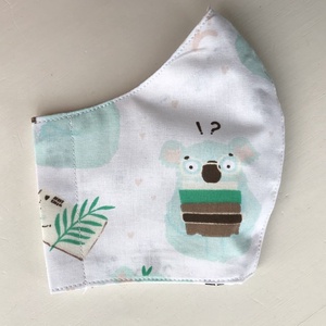 Koala mackó mintás női arcmaszk, szájmaszk, maszk - Artiroka design -  - Meska.hu