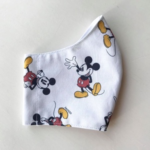 Mickey egér mintás kisgyerek maszk, arcmaszk, szájmaszk  - Artiroka design -  - Meska.hu