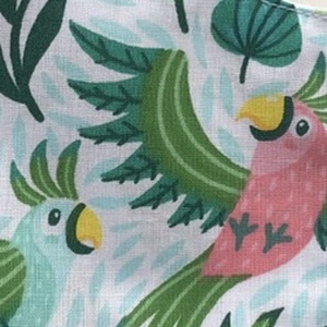 Papagáj mintás arcmaszk, szájmaszk, maszk -  Artiroka design - női - női - Meska.hu