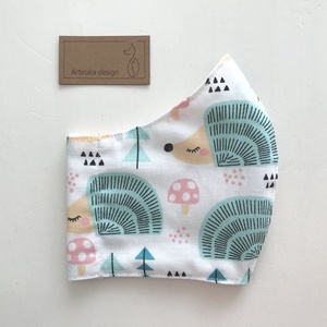 Süni mintás arcmaszk, szájmaszk, maszk - Artiroka design -  - Meska.hu