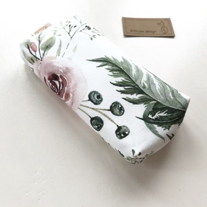 Prémium pasztell virág mintás, bélelt papírzsebkendő tartó - Artiroka design -  - Meska.hu