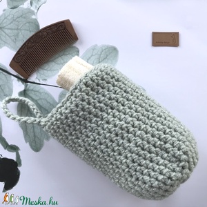 Egyedi olajzöld színű, horgolt füles kosár, fürdőszobába - Artiroka design - NoWaste - szépségápolás - Meska.hu Egyedi olajzöld színű, horgolt füles kosár, fürdőszobába - Artiroka design - NoWaste - szépségápolás - Meska.hu