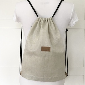 Audrey Hepburn mintás, egyedi gymbag hátizsák - tornazsák edzéshez, úszáshoz  - Artiroka design -  - Meska.hu