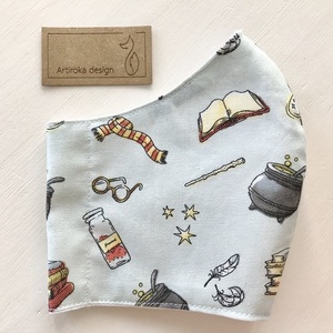 Harry Potter mintás arcmaszk, szájmaszk, maszk - Artiroka design - gyerek - gyerek - Meska.hu