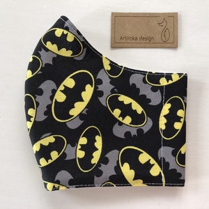 Batman mintás prémium arcmaszk, szájmaszk, maszk, gyerek maszk - Artiroka design - férfi & uniszex - férfi & uniszex - Meska.hu