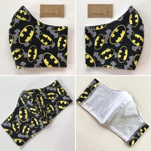 Batman mintás prémium arcmaszk, szájmaszk, maszk, gyerek maszk - Artiroka design - férfi & uniszex - férfi & uniszex - Meska.hu