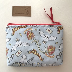 Harry Potter - Hedvig bagoly mintás prémium  irattartó pénztárca, neszesszer - Artiroka design - táska & tok - pénztárca & más tok - pénztárca - Meska.hu