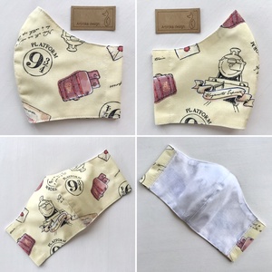 Harry Potter mintás arcmaszk, szájmaszk, maszk - Artiroka design - gyerek - gyerek - Meska.hu