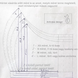 A tenger élővilága prémium szájmaszk, maszk, arcmaszk, maszk akár búvároknak - Artiroka  design - S MÉRET !  - férfi & uniszex - férfi & uniszex - Meska.hu