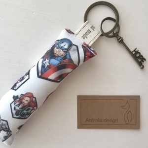 Marvel hősök kulcstartó HOPE azaz remény vintage kulcs medállal - Artiroka design - táska & tok - kulcstartó & táskadísz - kulcstartó - Meska.hu