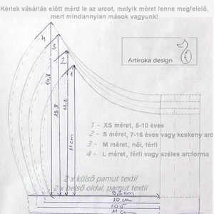 Flamingó mintás prémium arcmaszk, szájmaszk, maszk - Artiroka design - női - női - Meska.hu