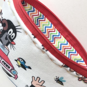 Kisvakond és barátai mintás, sárga színű irattartó,  pénztárca - Gyereknap - táska & tok - pénztárca & más tok - pénztárca - Meska.hu