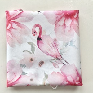 Flamingó mintás prémium újraszalvéta - Nowaste - Zerowaste - Artiroka design  - otthon & életmód - lakástextil - Meska.hu