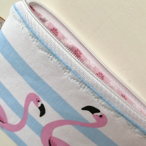 Flamingó mintás irattartó pénztárca   - Artiroka design - női - női - Meska.hu