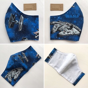 Star Wars mintás prémium arcmaszk, szájmaszk, maszk, gyerekmaszk  - Artiroka design - férfi & uniszex - férfi & uniszex - Meska.hu