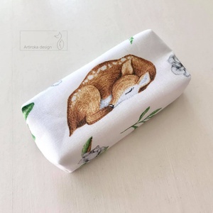 Erdei találkozás - Róka, őzike és süni mintás, bélelt papírzsebkendő tartó - Artiroka design - táska & tok - pénztárca & más tok - zsebkendőtartó tok - Meska.hu Erdei találkozás - Róka, őzike és süni mintás, bélelt papírzsebkendő tartó - Artiroka design - táska & tok - pénztárca & más tok - zsebkendőtartó tok - Meska.hu