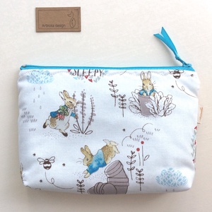 Beatrix Potter nyuszi mintás neszesszer - Artiroka design - táska & tok - neszesszer - Meska.hu