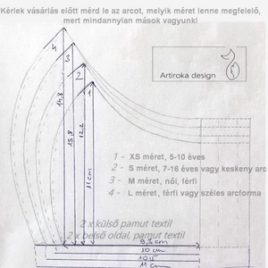 Púder - fehér csipke mintás prémium arcmaszk szájmaszk  -  Artiroka design - maszk, arcmaszk - női - Meska.hu