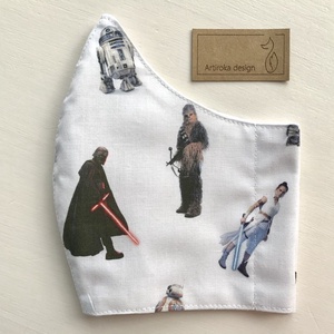 Star Wars mintás prémium arcmaszk, szájmaszk, maszk, gyerekmaszk - Artiroka design - férfi & uniszex - férfi & uniszex - Meska.hu