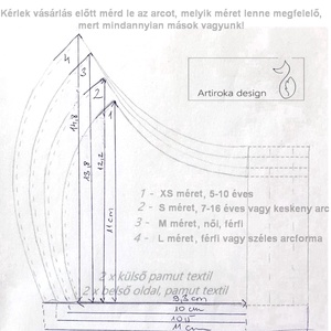 Alice csodaországban mintás arcmaszk, szájmaszk, maszk - Artiroka design - gyerek - gyerek - Meska.hu