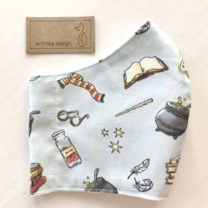 Harry Potter mintás arcmaszk, szájmaszk, maszk - Artiroka design - gyerek - gyerek - Meska.hu