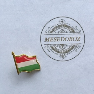 Kokárda kitűző - Nemzeti zászló  - Mesedoboz, Ékszer, Kitűző és Bross, Kitűző, Ékszerkészítés, MESKA