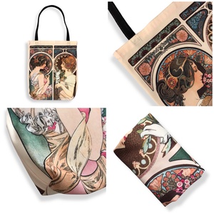 Mucha - vállra akasztható táska, szatyor  - Mesedoboz - táska & tok - bevásárlás & shopper táska - shopper, textiltáska, szatyor - Meska.hu