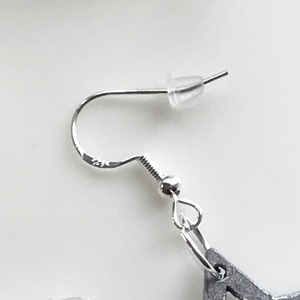 Ezüst fülbevaló alap, Kellékek & szerszámok, Ékszerkellék, Fülbevaló alap, Ékszerkészítés, MESKA