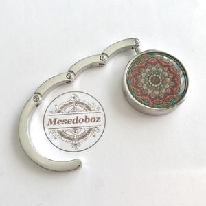 Mandala mintás táskaakasztó - táska & tok - kulcstartó & táskadísz - táskaakasztó - Meska.hu
