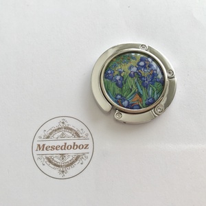 Van Gogh, Liliomok festménye mintás táskaakasztó - Meska.hu