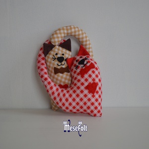 Valentin napi cicusok - otthon & életmód - dekoráció - dísztárgy - Meska.hu