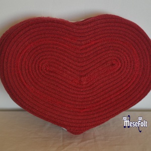 Szív Kosár - otthon & életmód - tárolás & rendszerezés - tárolókosár - Meska.hu