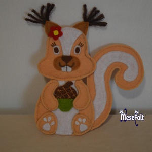 Mókus játékfigurák - játék & sport - plüssállat & játékfigura - más figura - Meska.hu