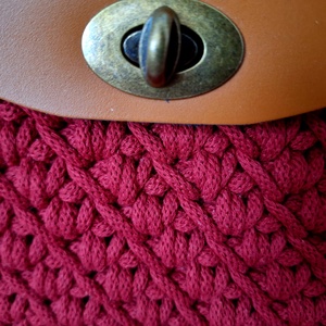 Madaras mintás crossbody táska - táska & tok - kézitáska & válltáska - vállon átvethető táska - Meska.hu