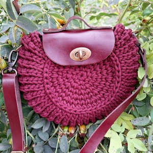 Horgolt oreo crossbody táska - Meska.hu