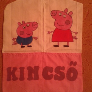 peppa malac ovis zsák és tornazsák - játék & sport - ovis felszerelés - ovis szett - Meska.hu
