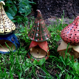 Meselámpás adventi mécsestartók - 3 db, TELJES KOLLEKCIÓ -  - Meska.hu