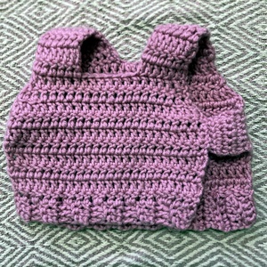 Horgolt mellény - ruha & divat - gyerekruha - gyerek mellény - Meska.hu